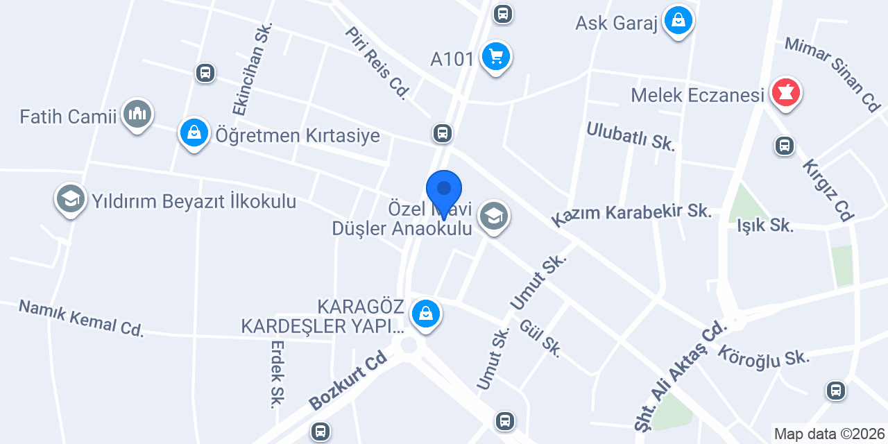 POYRAZ OTO AKSESUAR konumu