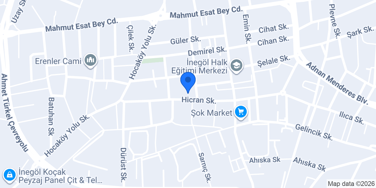 Polat Yemek konumu