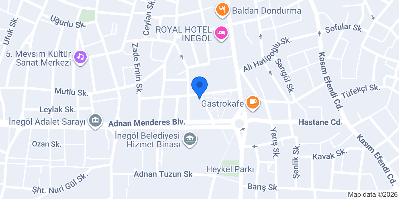 ONUR SÜRÜCÜ KURSU konumu