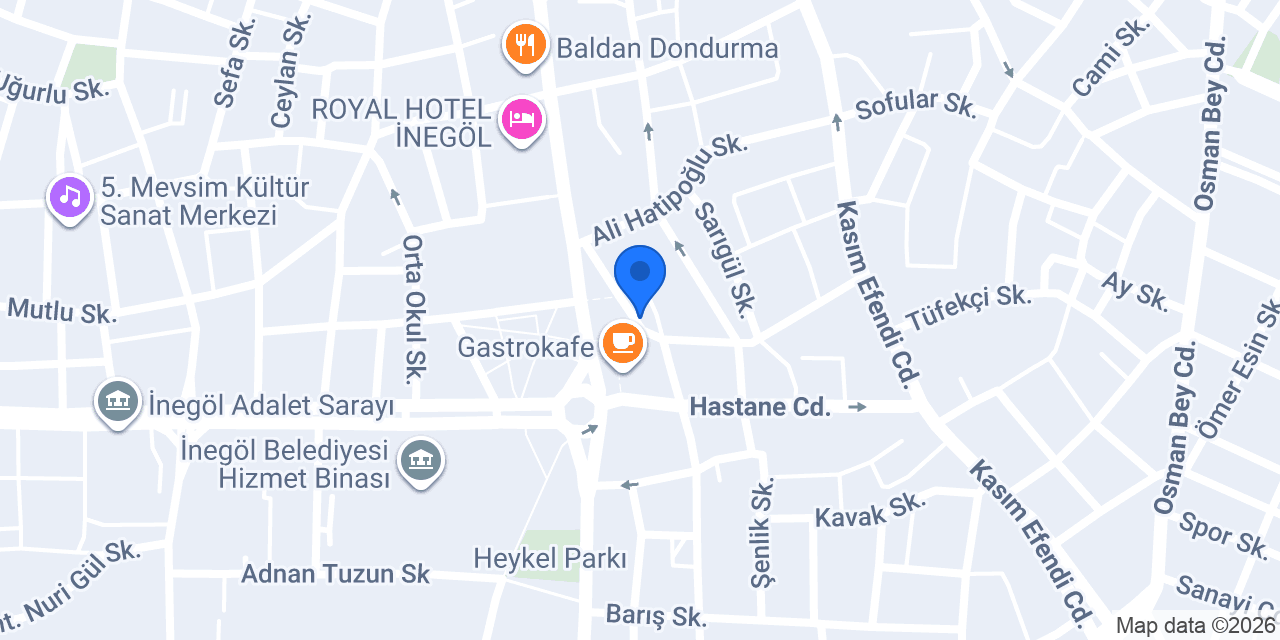 YILMAZ SAĞLIK KABİNİ konumu