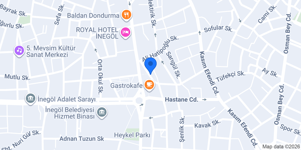 MAKKAS ERKEK KUAFÖRÜÜ konumu