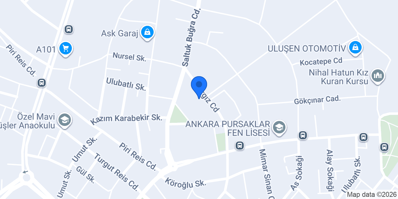 ŞELALE DONDURMA PURSAKLAR SARAY ŞUBESİ konumu
