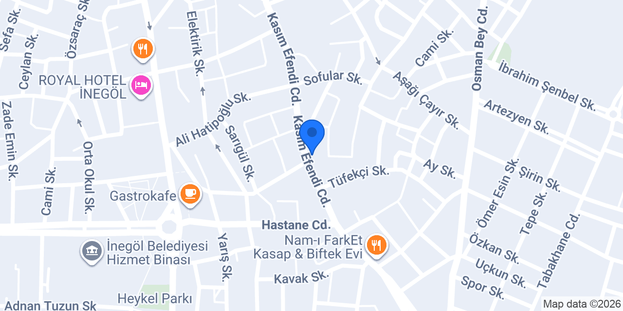 YOK YOK A.V.M. konumu