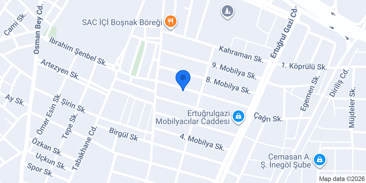 Ayhan Makina konumu