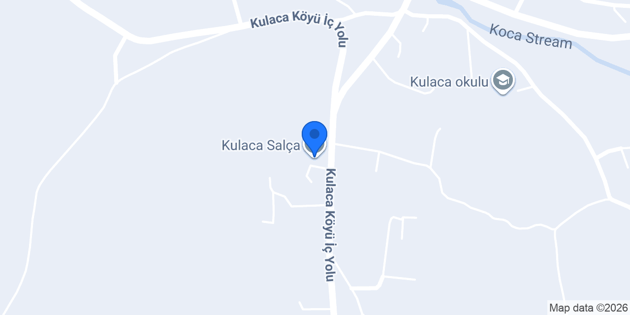Kulaca Salça konumu