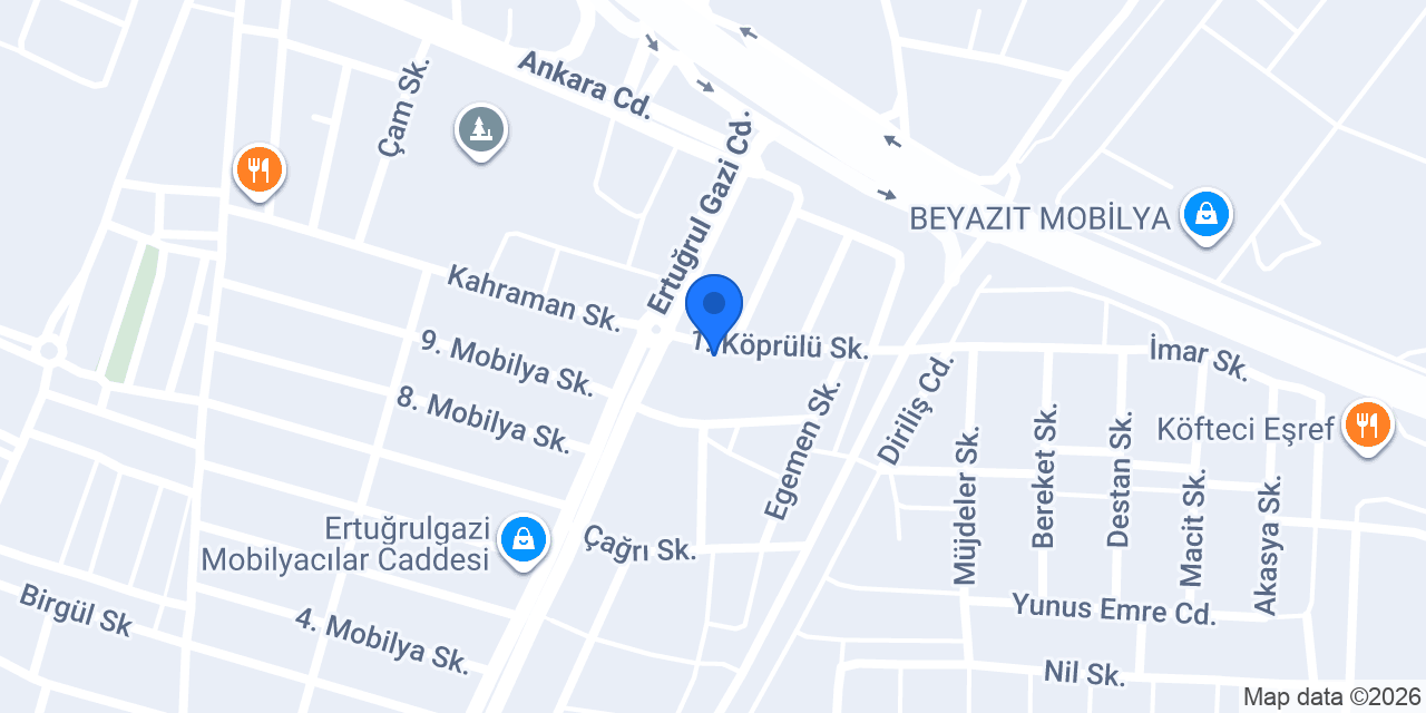 İLİM BEBE bebek & genç odası konumu