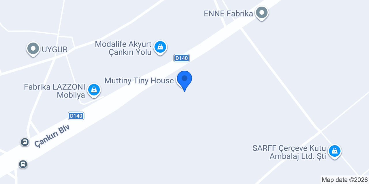 Muttimo Mobilya Ankara Fabrika konumu