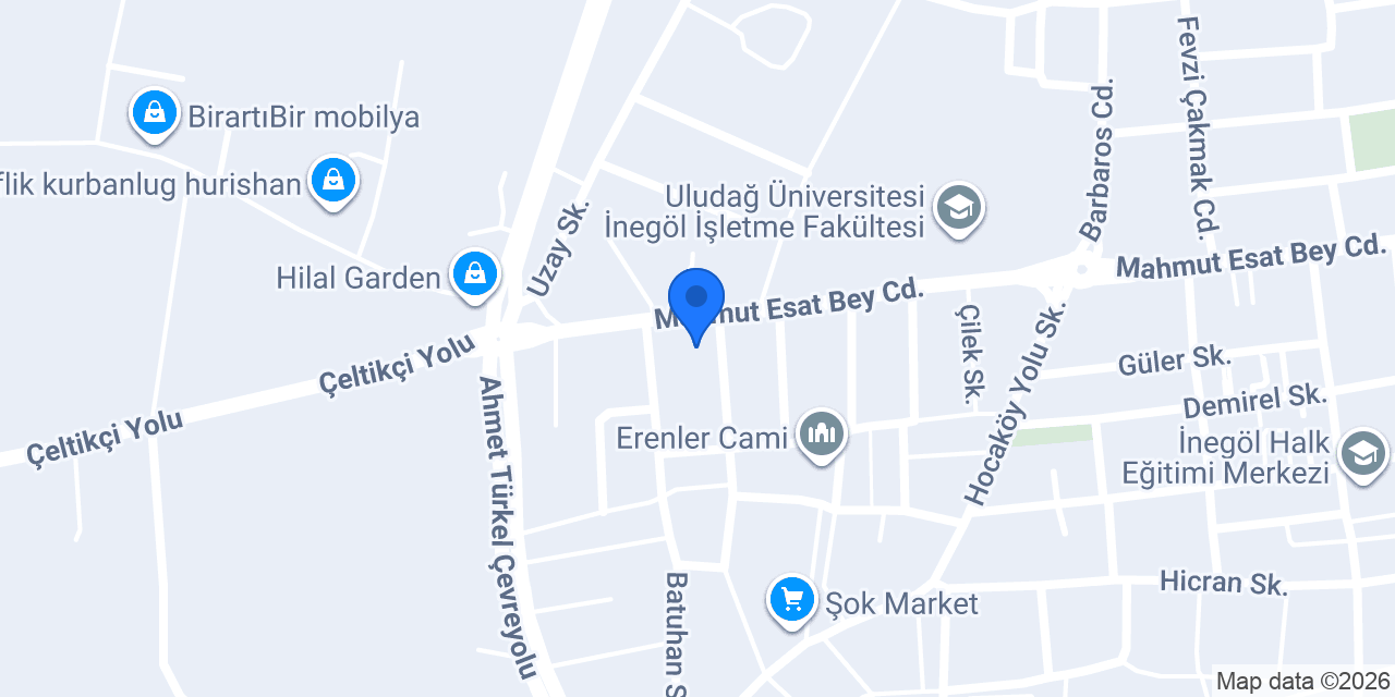 ERGÜN konumu