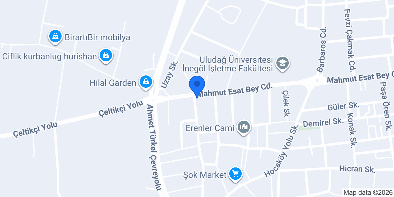 Veteriner Klinik ÇEÇEN konumu