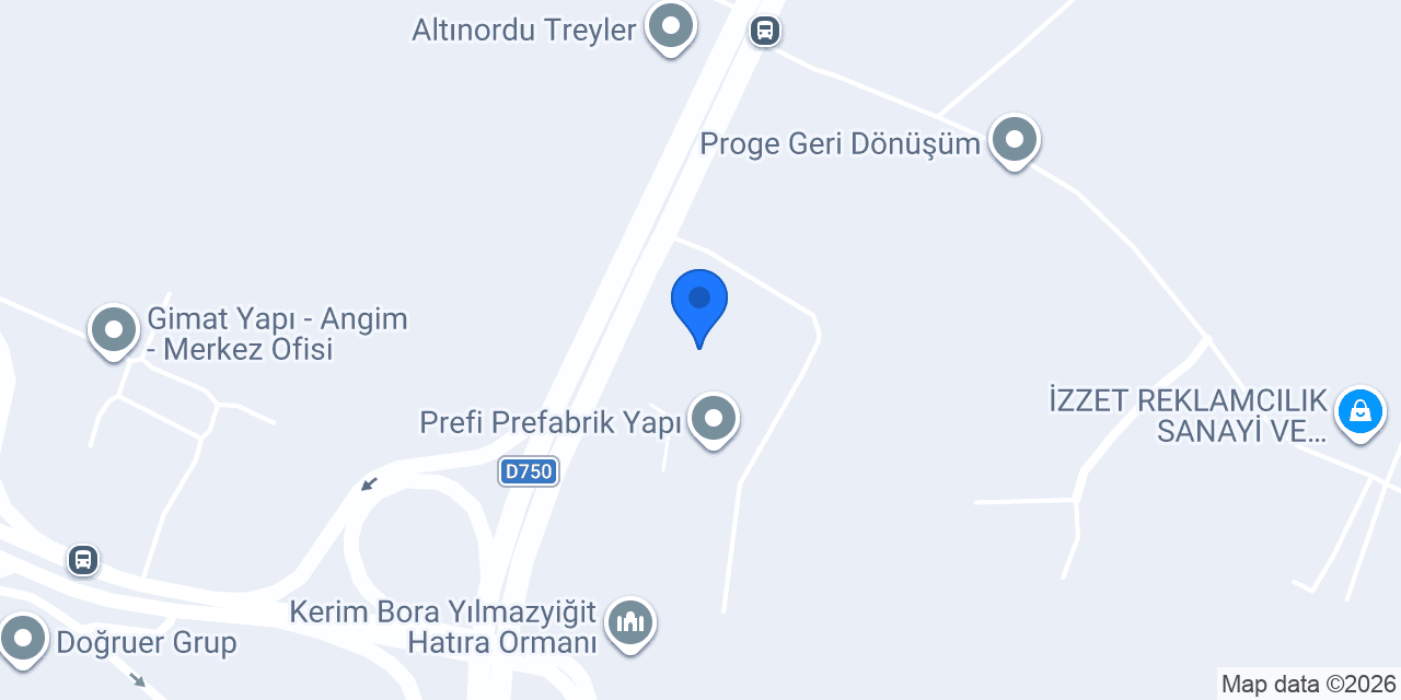 Prefi Konut örneği konumu