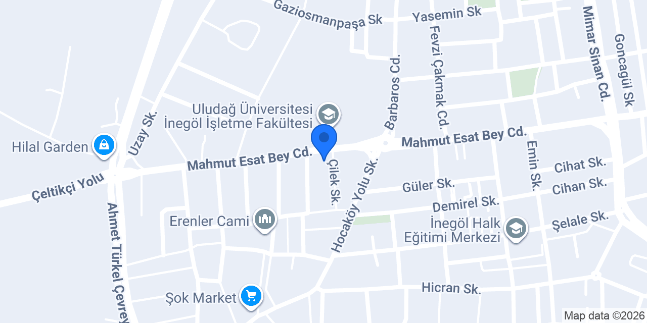 SANAT KIRTASİYE konumu