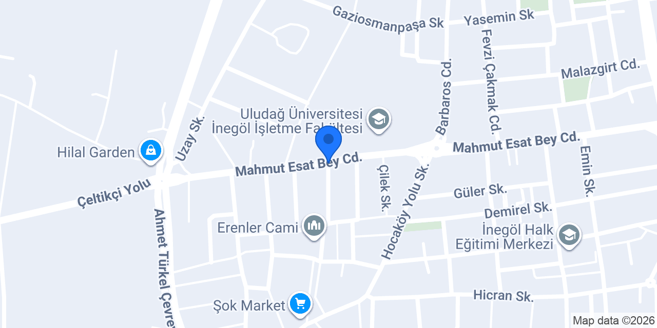 Hâdim 5. Şube konumu