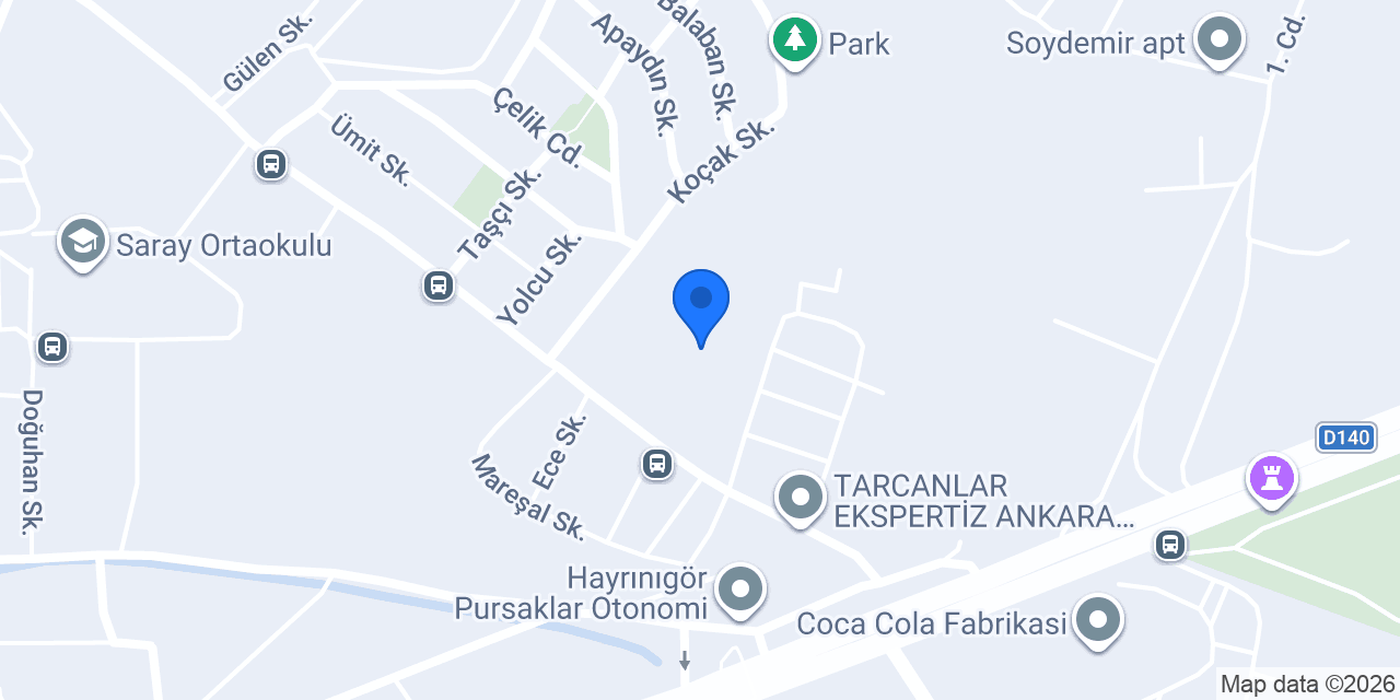 Çelikbey Otomotiv konumu