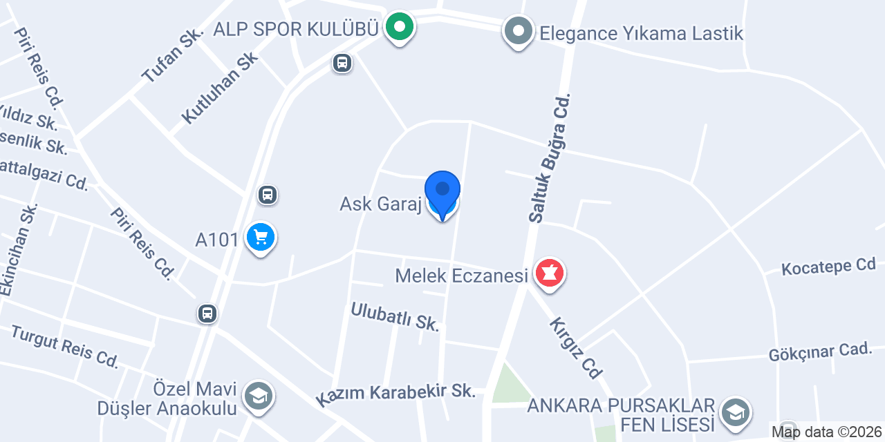 Ask Garaj konumu