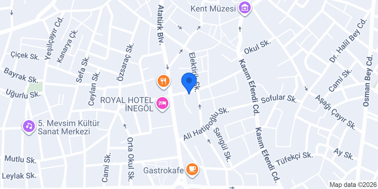 Biltek Bilgisayar konumu