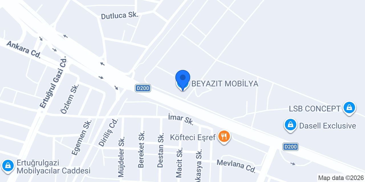 BEYAZIT MOBİLYA konumu