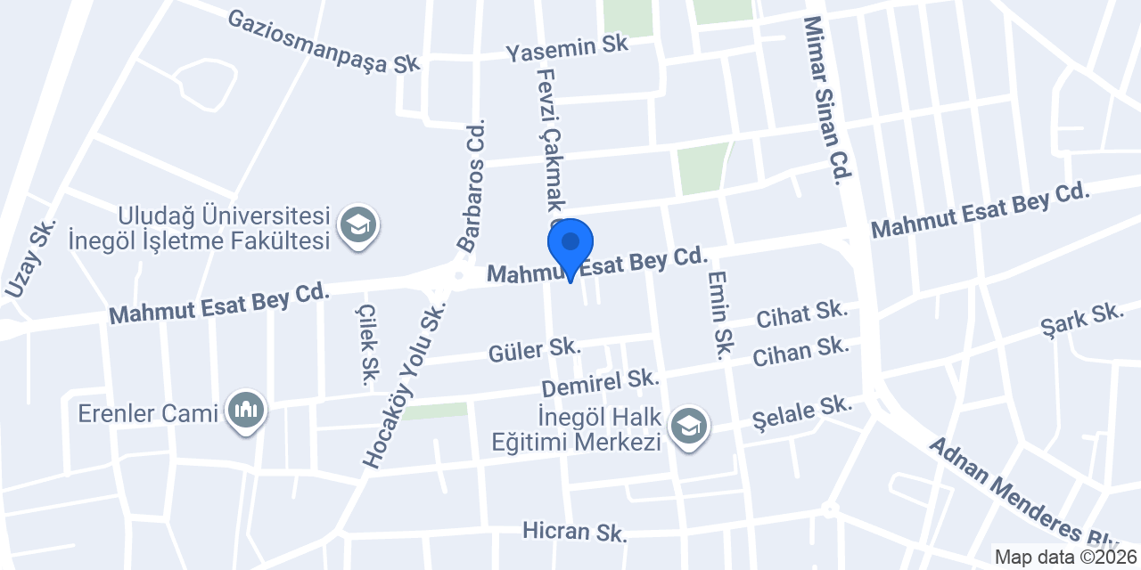 Güneş Sağlık Kabini konumu