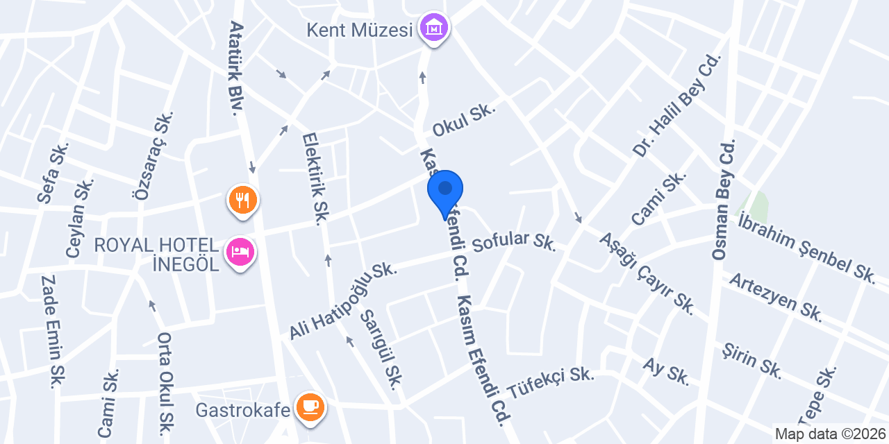 Gül Pide konumu