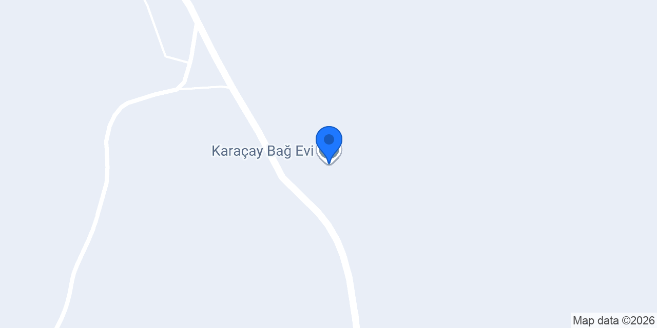 Karaçay Bağ Evi konumu