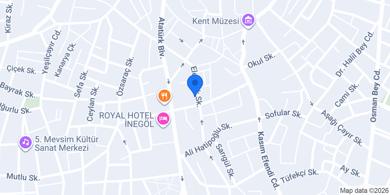 Çikolatacı Halil Bey konumu