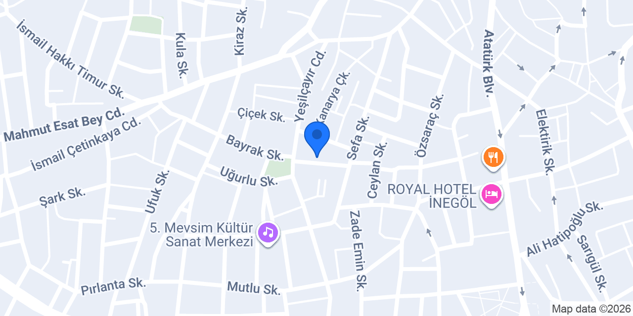 Altıeylül Ortaokulu konumu