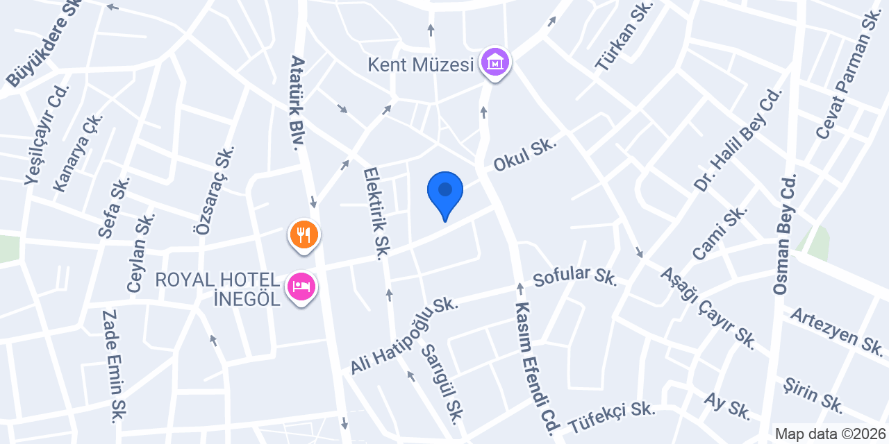 Semra Ay Pilates konumu
