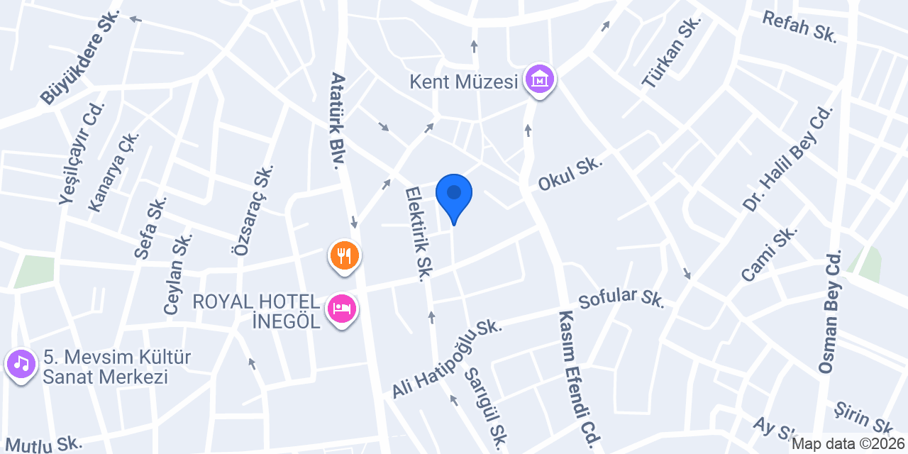 Seher Bayan Kuaförü konumu