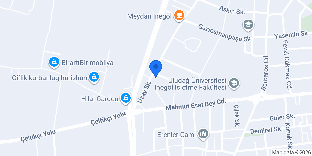 HALI YIKAMA MERKEZİ konumu