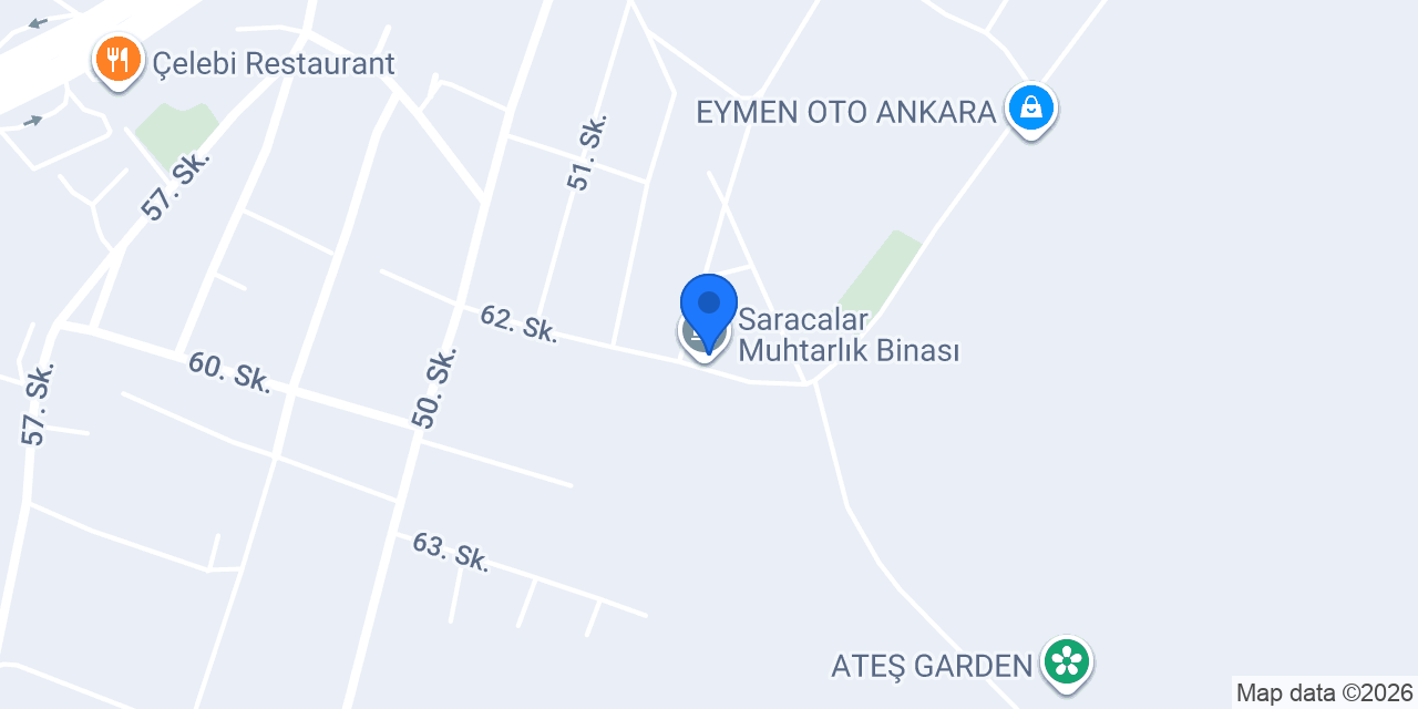 Saracalar Muhtarlık Binası konumu