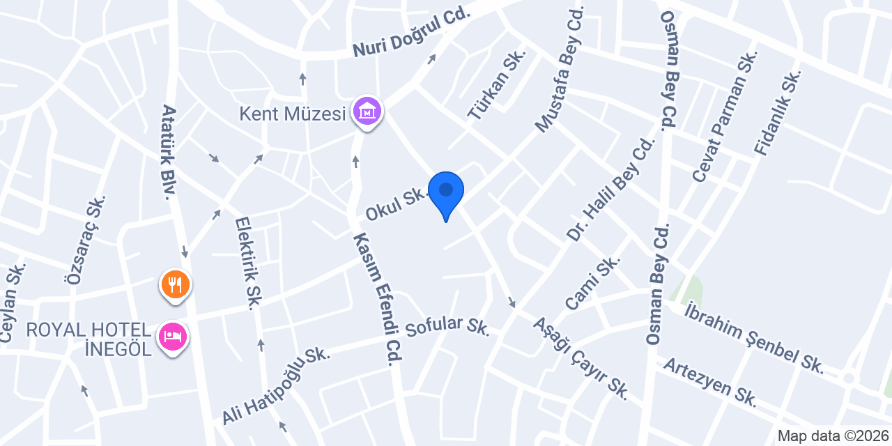 Gazipaşa Ortaokulu konumu
