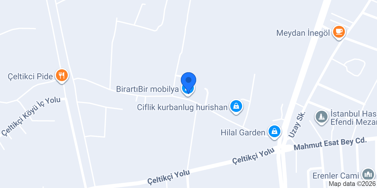 BirartıBir mobilya konumu