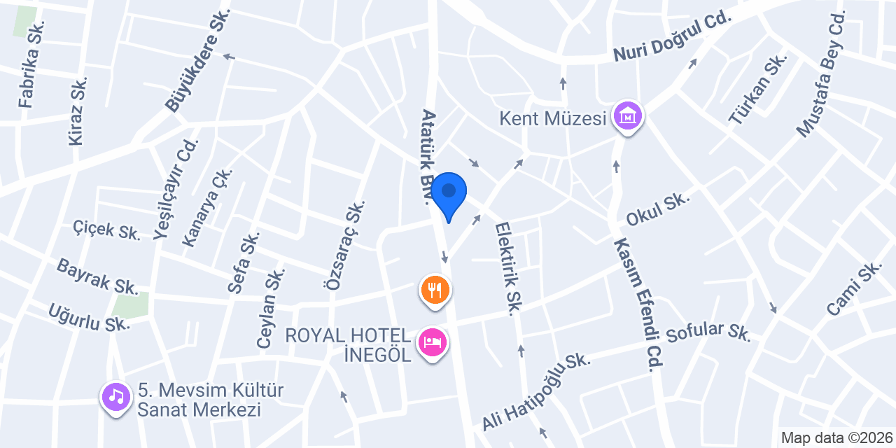 Osmanli Döner konumu