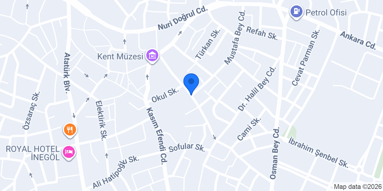 CİHAN ELEKTİRK konumu