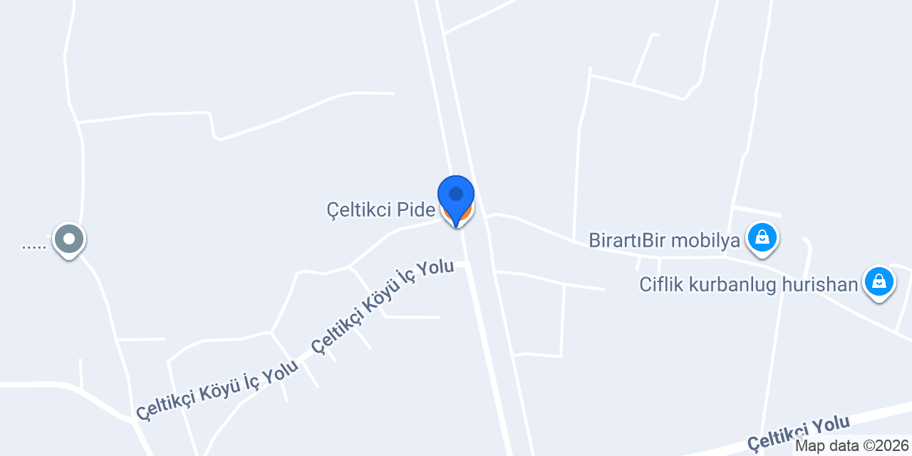 Çeltikci Pide konumu