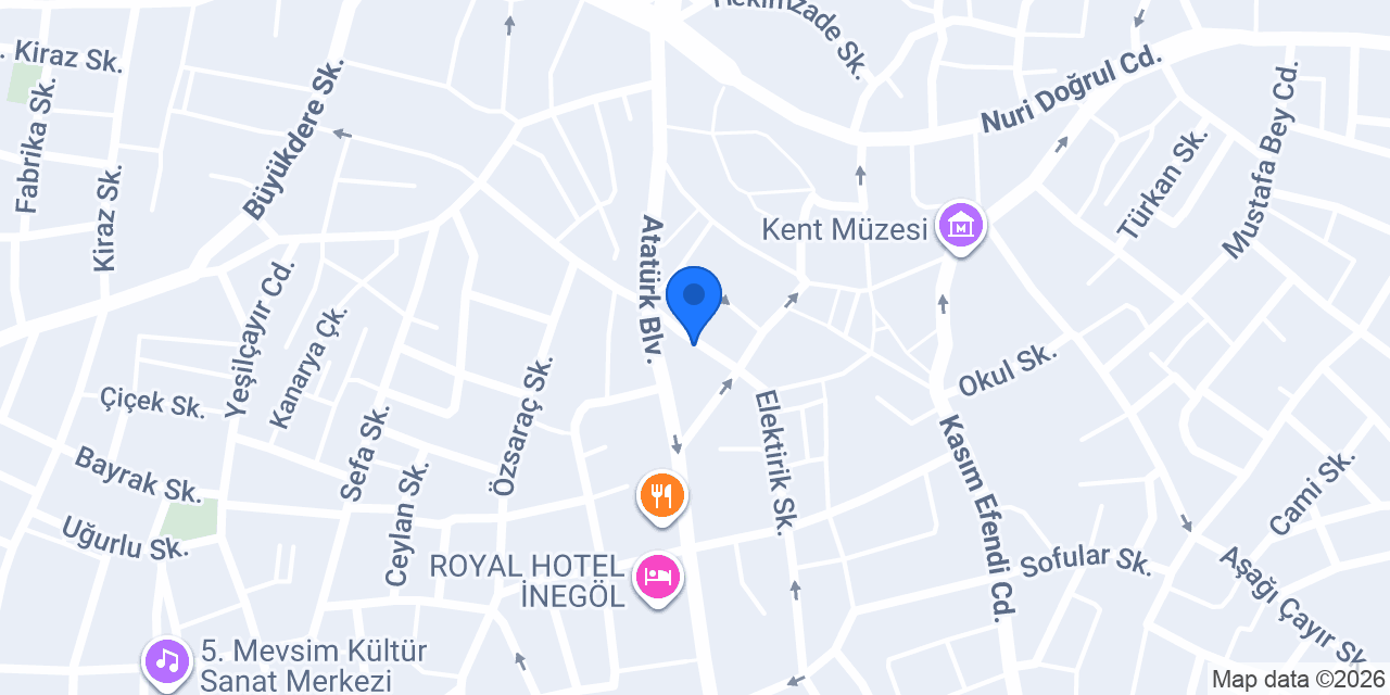 Melekliyim konumu