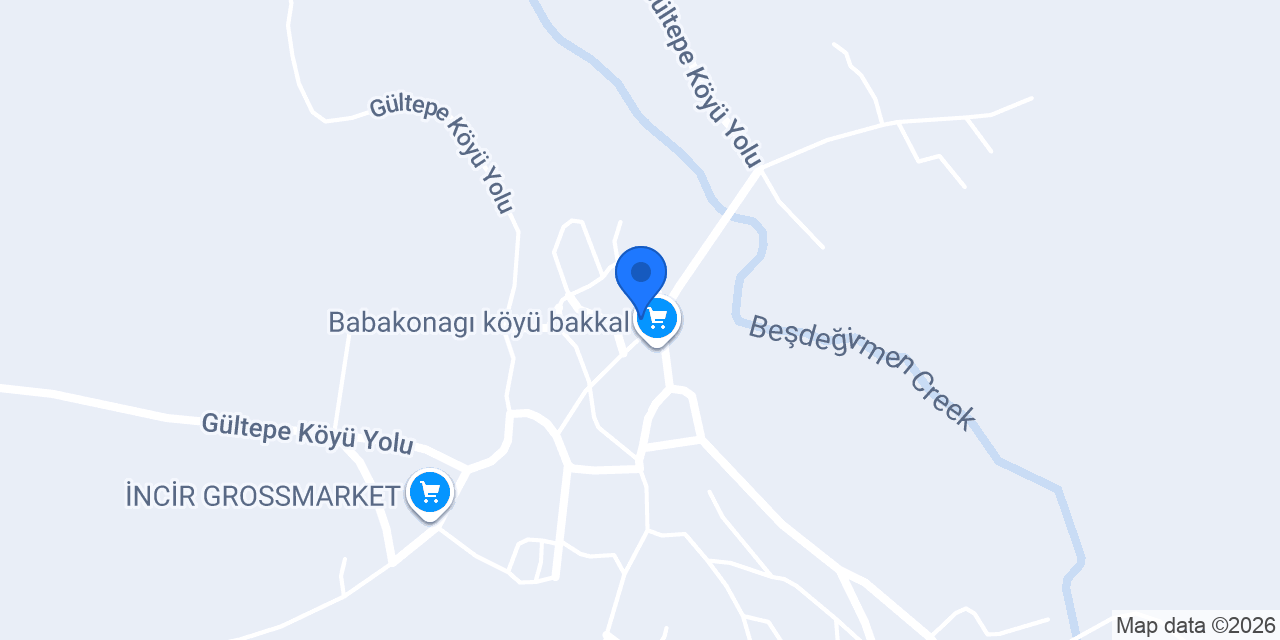 Baba Konağı Köyü Muhtarlığı konumu