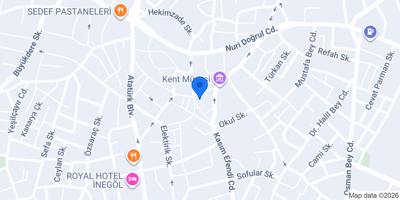 VBAY Mimarlık konumu