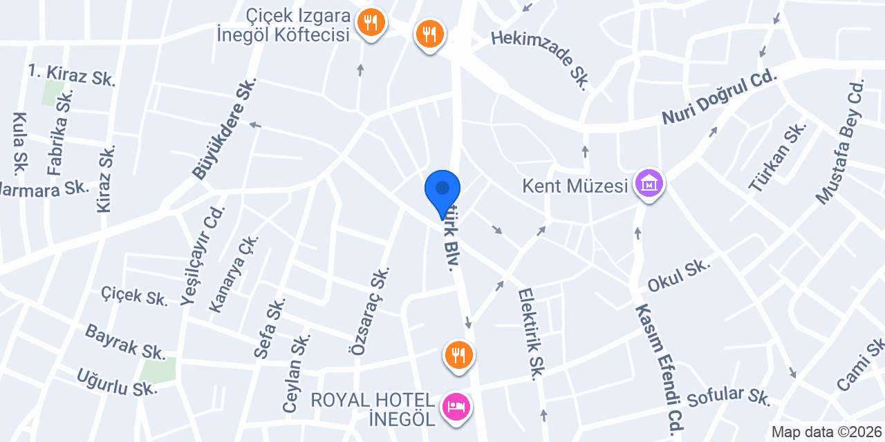 İdem Sürücü Kursu konumu