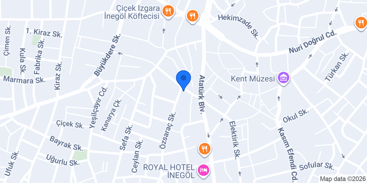 Efm Avm konumu