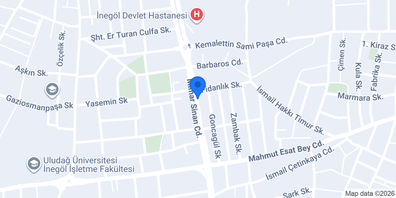 Etçi kebap İnegöl konumu
