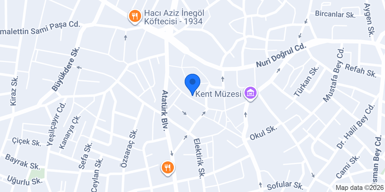 Arya Müzik konumu