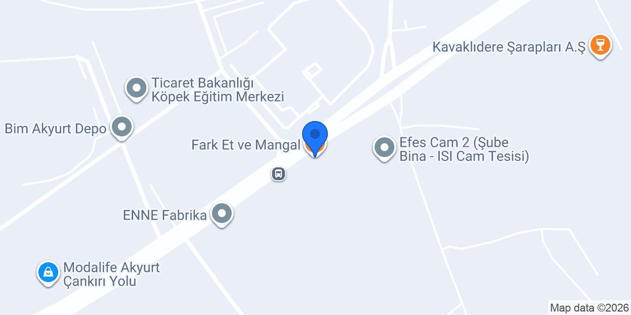 Fark Et ve Mangal konumu