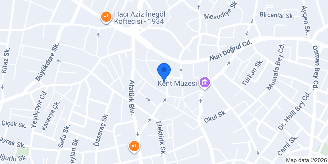 Ateş Eczanesi konumu