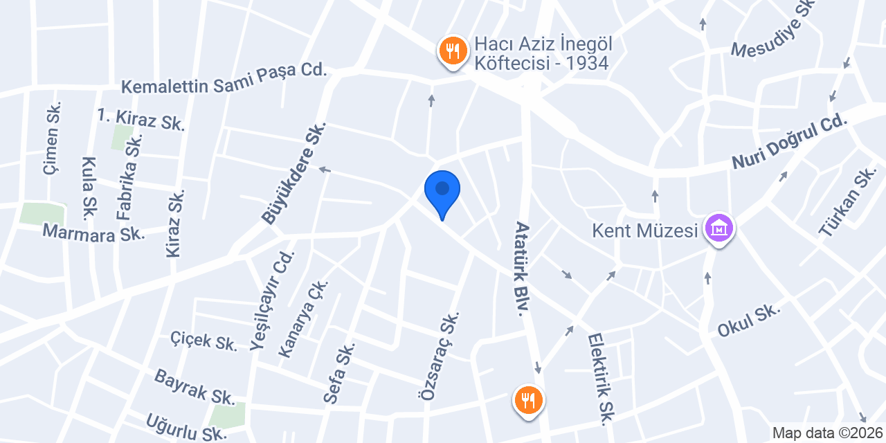 Rüya Organizasyon konumu