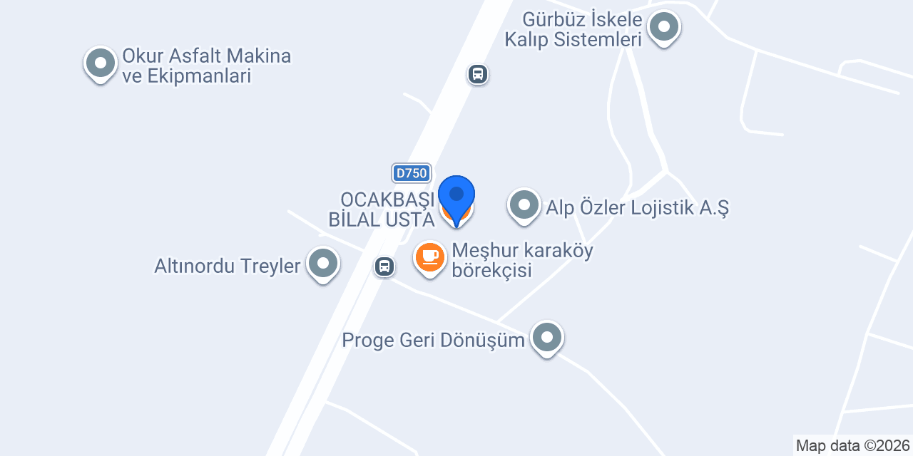 OCAKBAŞI BİLAL USTA konumu