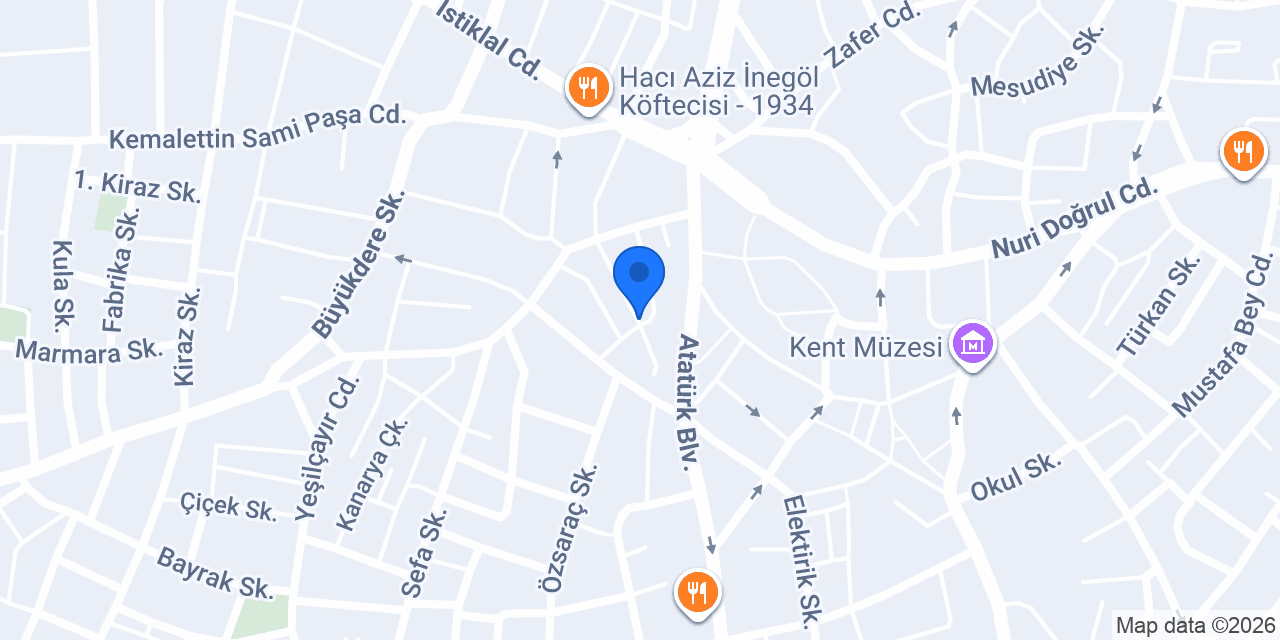 Zeka Dağıtım konumu