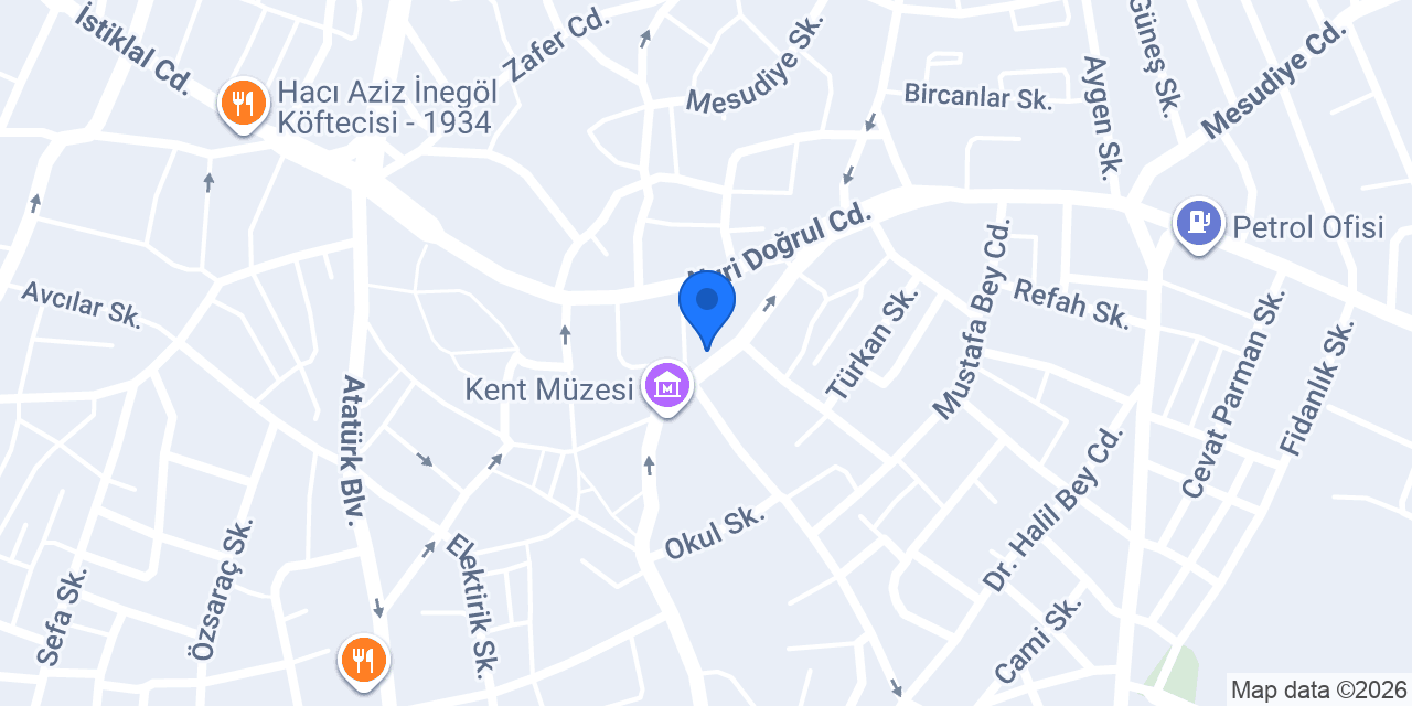 Özel Lokantası konumu