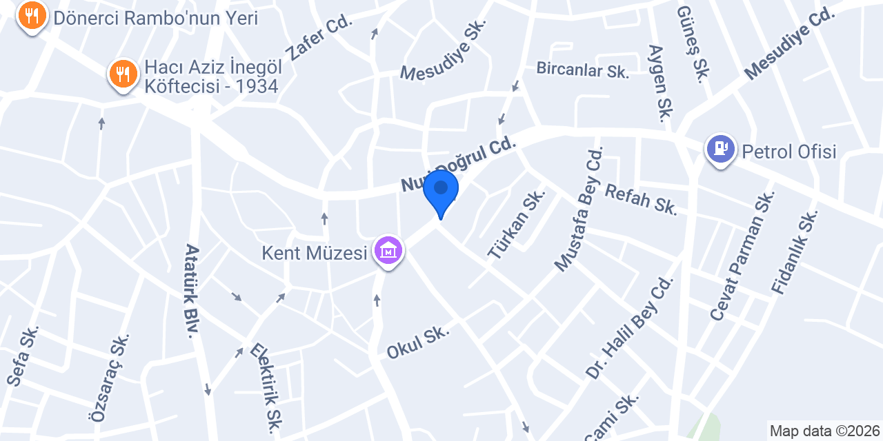 Kırmızı Beyaz Et konumu
