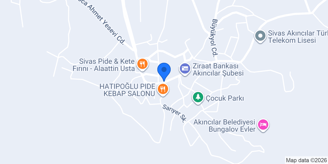 Solmaz Mini Hal konumu
