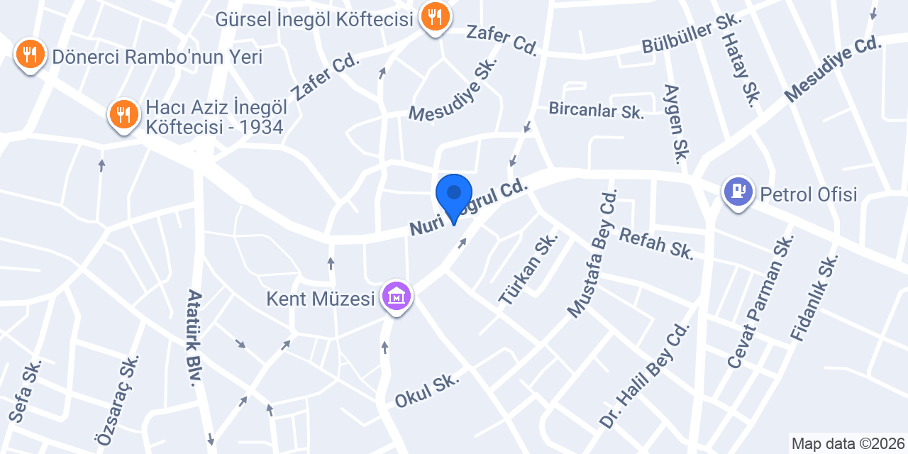 Hotel kaplan konumu